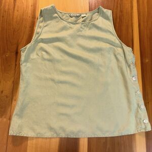 Tommy Bahama Women’s Tank. Large. Linen Bland. Pullover